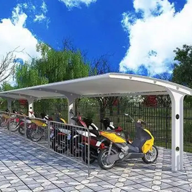 定襄县膜结构电动车棚